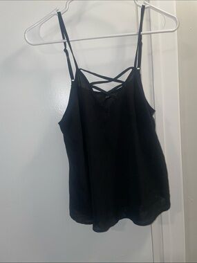 WOMENS BLACK SHEER SHEIN NIGHT CAMI NEVER WORN